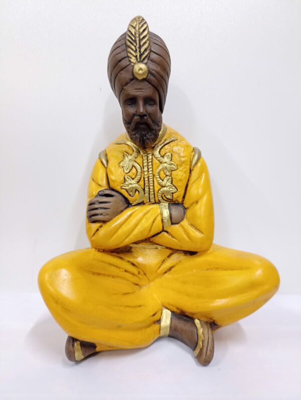 HOMEM HINDU AMARELO 28CM