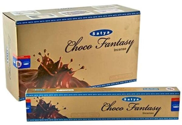 INCENSO GOLDEN MASSALA CHOCO FANTASY - SATYA