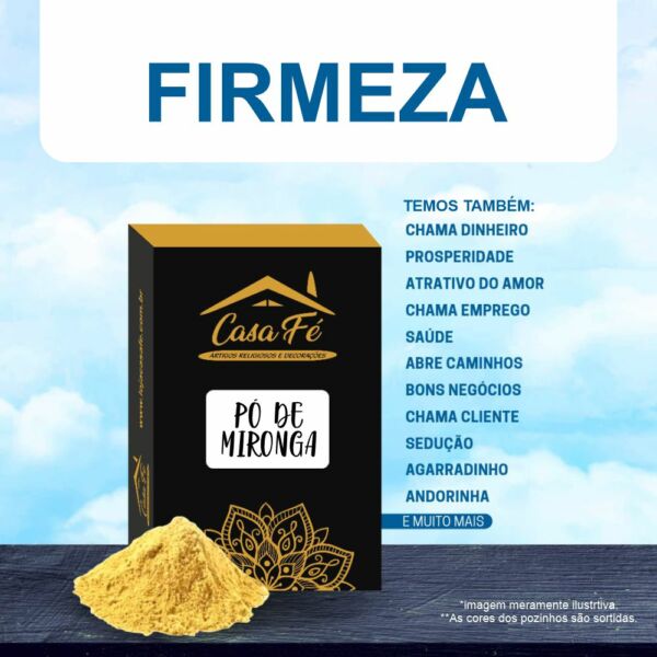 PÓ DE MIRONGA FIRMEZA 15G - CASA FÉ