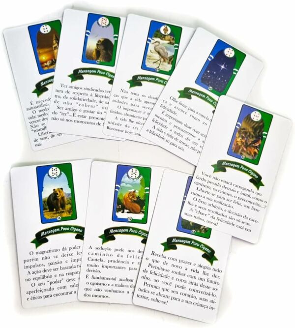 TAROT MENSAGENS DO POVO CIGANO 36 CARTAS EXPLICATIVAS - Image 3