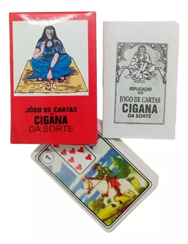 TAROT JOGO DE CARTAS CIGANA DA SORTE 36 CARTAS COM LIVRETO EXPLICATIVO - Image 7