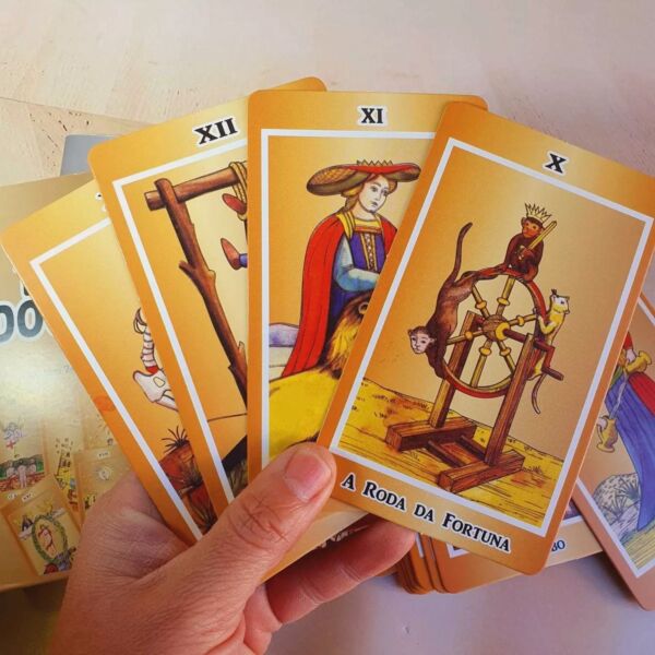 TAROT O TAROT DOURADO  24 CARTAS COM MANUAL - Image 5