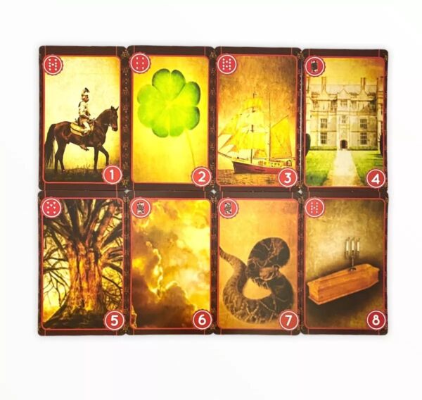 TAROT BARALHO DA CIGANA DO PANDEIRO 36 CARTAS COM UM LIVRETO EXPLICATIVO - Image 2