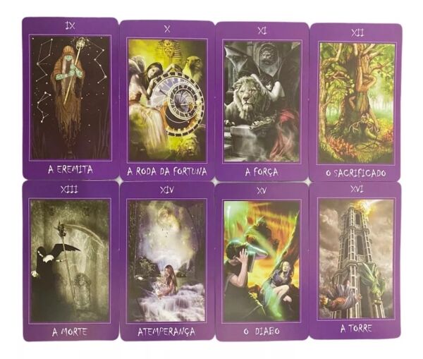 TAROT DAS BRUXAS 22 CARTAS COLORIDAS COM 1 LIVRETO EXPLICATIVO - Image 6