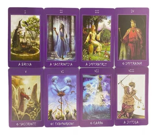 TAROT DAS BRUXAS 22 CARTAS COLORIDAS COM 1 LIVRETO EXPLICATIVO - Image 10