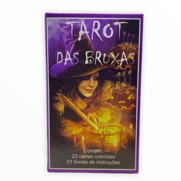 TAROT DAS BRUXAS 22 CARTAS COLORIDAS COM 1 LIVRETO EXPLICATIVO - Image 9