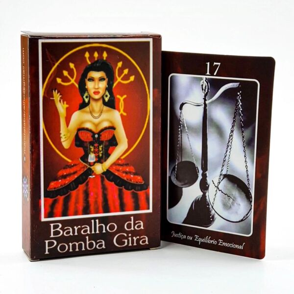 TAROT BARALHO DA POMBA GIRA 36 CARTAS COM UM LIVRETO EXPLICATIVO