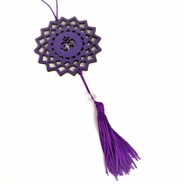 MINI MANDALA ON EM MDF ROXO 19CM - Image 3