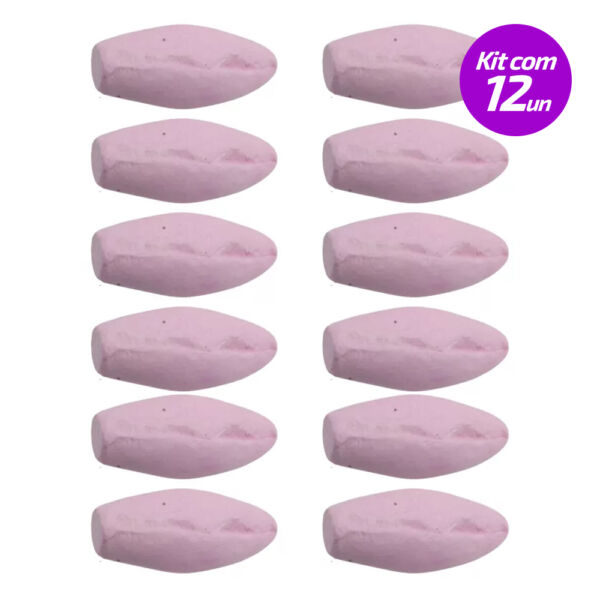 PEMBA ROSA 20G - KIT COM 12 UNIDADES