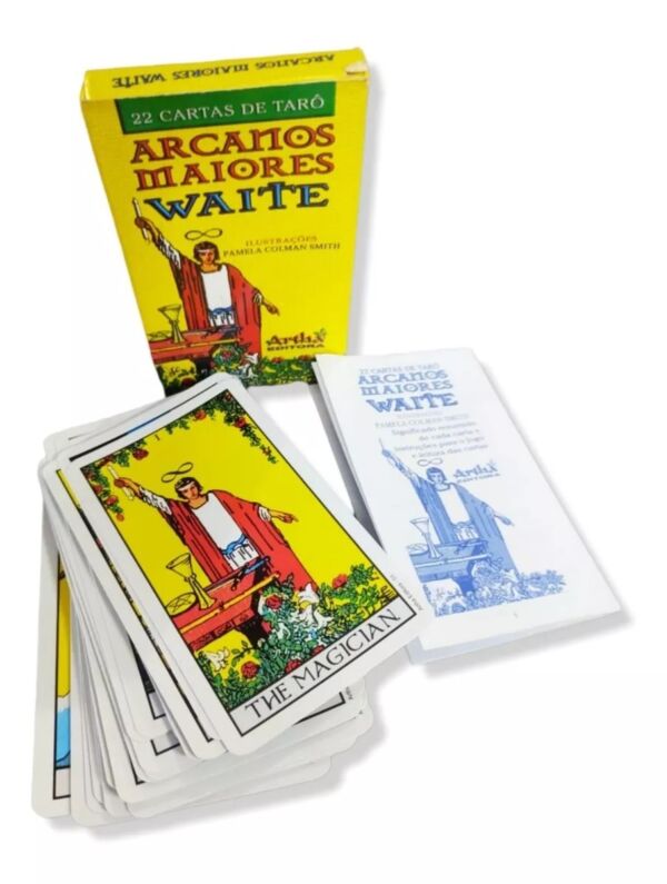 TAROT DE WAITE 22 CARTAS ARCANOS MAIORES E MANUAL EXPLICATIVO - Image 2